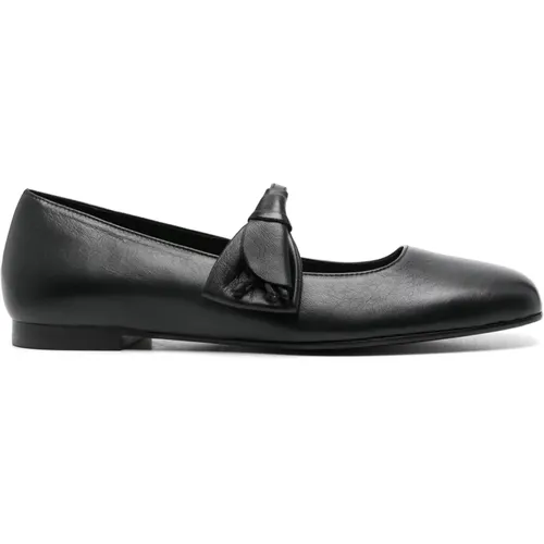 Leather Ballerina Flat Shoes , female, Sizes: 4 1/2 UK, 4 UK, 7 UK, 5 UK, 6 UK - Gia Borghini - Modalova