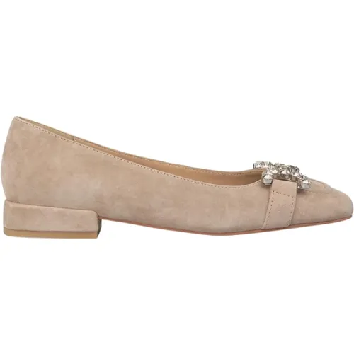 Verzierte Ballerina Flats , Damen, Größe: 39 EU - Alma en Pena - Modalova