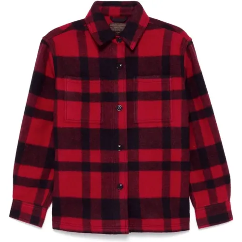 Plaid Fleece Shirt , female, Sizes: S, XS - Filson - Modalova