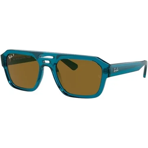 Frame Brown Lens Sunglasses , unisex, Sizes: 54 MM - Ray-Ban - Modalova