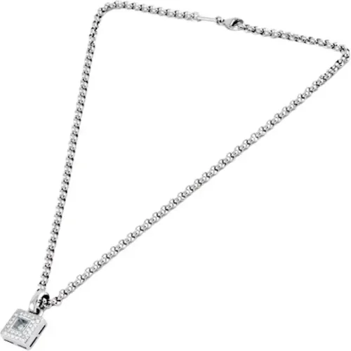 Pre-owned White Gold necklaces , female, Sizes: ONE SIZE - Chopard Pre-owned - Modalova