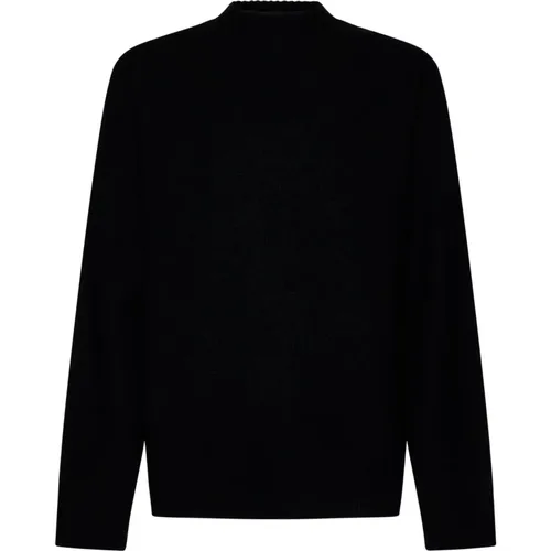 Schwarze Pullover für Männer und Frauen , Herren, Größe: XS - Jil Sander - Modalova