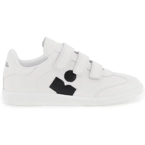 Beth Leder Sneakers mit Kontrastlogo - Isabel Marant Étoile - Modalova