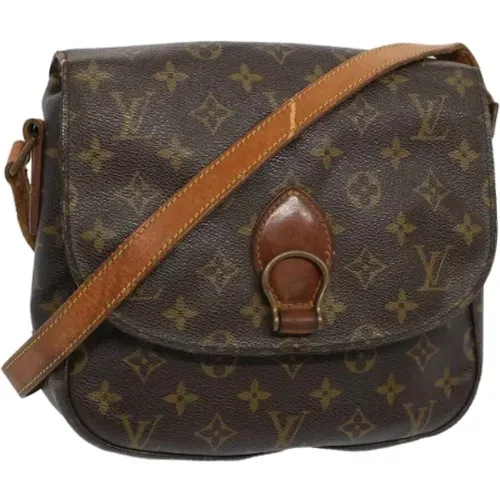 Pre-owned Canvas shoulder-bags , female, Sizes: ONE SIZE - Louis Vuitton Vintage - Modalova