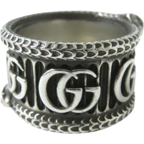 Pre-owned Metal rings , female, Sizes: ONE SIZE - Gucci Vintage - Modalova