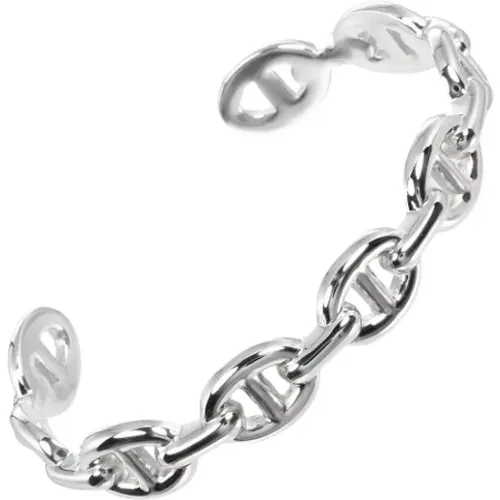 Pre-owned Silver bracelets , female, Sizes: ONE SIZE - Hermès Vintage - Modalova