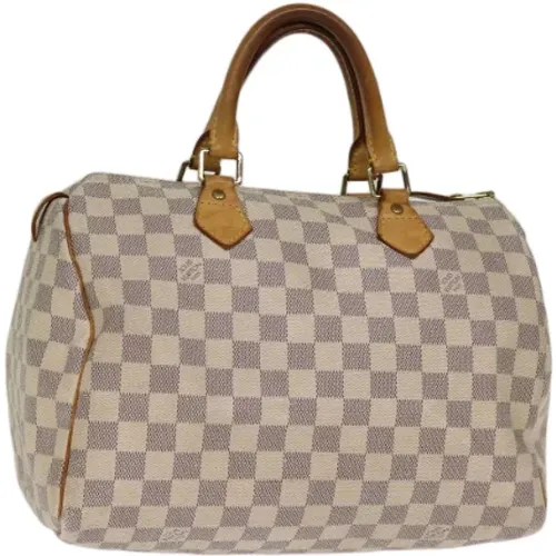 Pre-owned Canvas handbags , female, Sizes: ONE SIZE - Louis Vuitton Vintage - Modalova