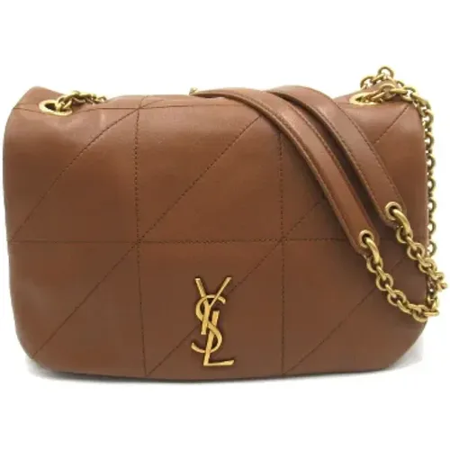 Pre-owned Leder schultertasche - Yves Saint Laurent Vintage - Modalova