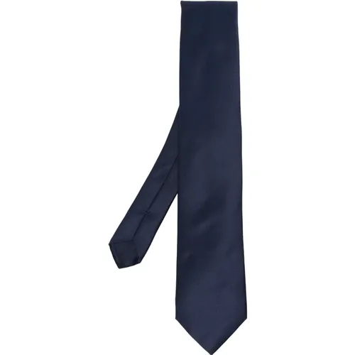 Italian Silk Tie, 100% Silk , male, Sizes: ONE SIZE - Corneliani - Modalova