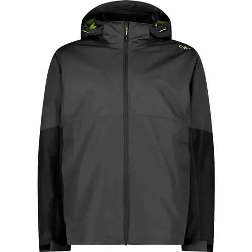 Grey Waterproof Coat , male, Sizes: 4XL, 5XL, M, XL, 2XL, L, 3XL - CMP - Modalova