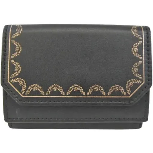 Pre-owned Leather wallets , female, Sizes: ONE SIZE - Cartier Vintage - Modalova