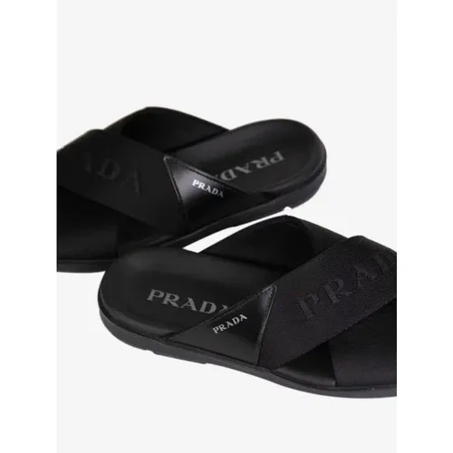 Pre-owned Leder sandals - Prada Vintage - Modalova