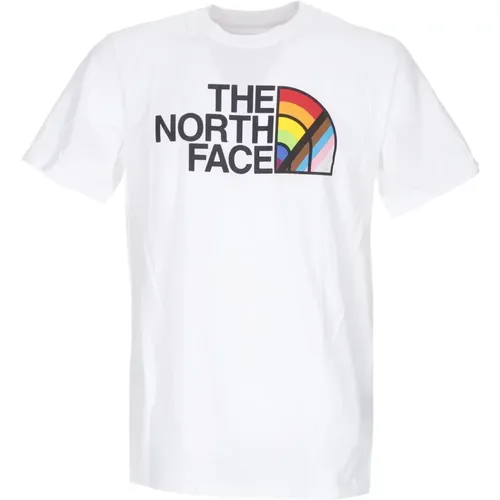Pride Tee - Streetwear Kollektion , Herren, Größe: S - The North Face - Modalova