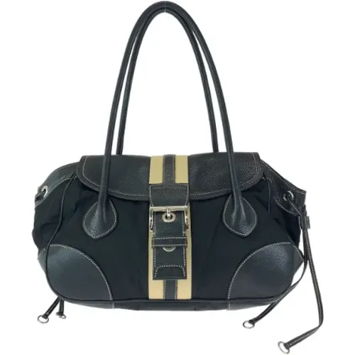 Pre-owned Leather handbags , female, Sizes: ONE SIZE - Prada Vintage - Modalova