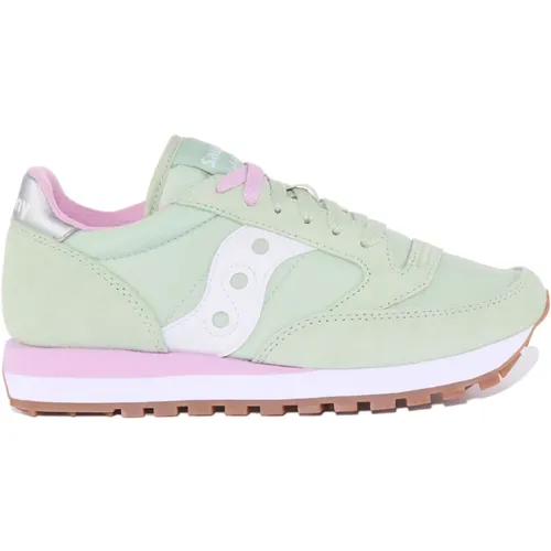 Original Jazz Mint Women Sneakers , female, Sizes: 2 1/2 UK, 4 UK, 4 1/2 UK, 5 UK, 3 UK - Saucony - Modalova