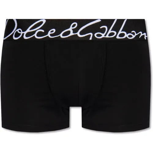 Boxershorts mit Logo , Herren, Größe: M - Dolce & Gabbana - Modalova