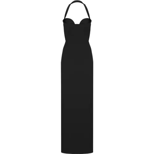 Heart Neck Sleeveless Dress , female, Sizes: S, M, L - Solace London - Modalova