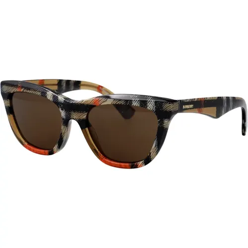 Stylish Sunglasses with 0Be4435 Design , female, Sizes: 53 MM - Burberry - Modalova