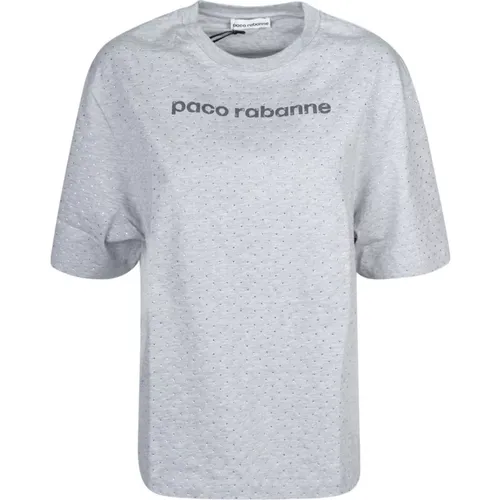 Graues Tee Shirt P073 Paco Rabanne - Paco Rabanne - Modalova