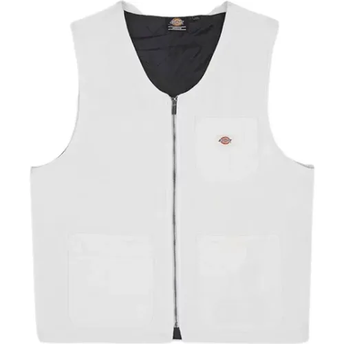 Canvas Sleeveless Vest for Men , male, Sizes: S, M, XS - Dickies - Modalova