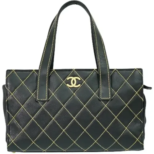 Pre-owned Leather chanel-bags , female, Sizes: ONE SIZE - Chanel Vintage - Modalova