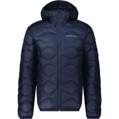 Leichte Daunenjacke mit Steppmuster , Herren, Größe: L - Peak Performance - Modalova