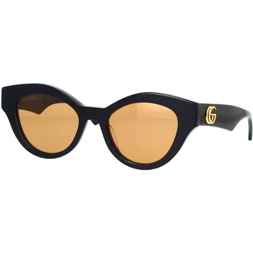 Minimalist Cat-Eye Sunglasses , female, Sizes: 51 MM - Gucci - Modalova