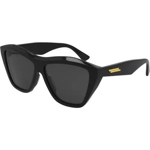 Grey Sunglasses , unisex, Sizes: 58 MM - Bottega Veneta - Modalova