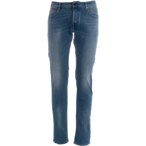 Jeans , male, Sizes: W38 - Hand Picked - Modalova