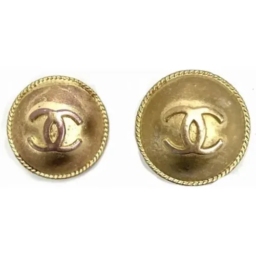 Pre-owned Metal chanel-jewelry , female, Sizes: ONE SIZE - Chanel Vintage - Modalova