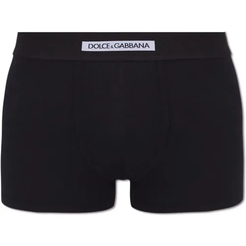 Boxershorts mit Logo , Herren, Größe: 2XL - Dolce & Gabbana - Modalova
