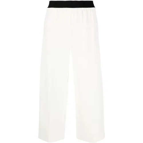 Weiße Twill Tailoring Hose - Stella Mccartney - Modalova