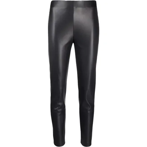 Phlox Faux-leather Skinny Trousers , female, Sizes: M - Blanca Vita - Modalova