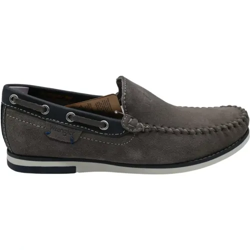 Suede Moccasins - Sharky Style , male, Sizes: 12 UK, 11 UK, 6 UK, 8 UK - Wrangler - Modalova