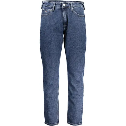 Blaue Baumwolljeanshose , Herren, Größe: W26 L32 - Tommy Hilfiger - Modalova