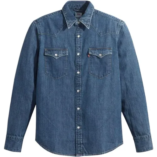 Levi's , Denim Shirts , male, Sizes: S, XL, L, M - Levis - Modalova