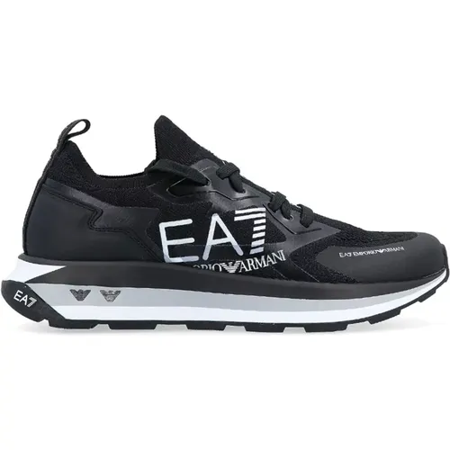 Sneakers , male, Sizes: 7 1/3 UK - Emporio Armani EA7 - Modalova