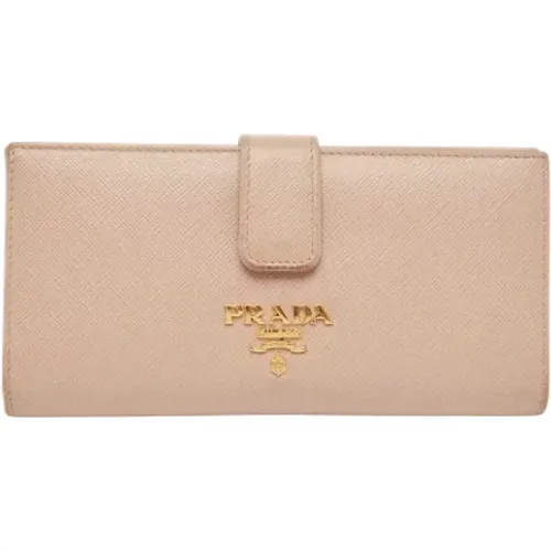 Pre-owned Leather wallets , female, Sizes: ONE SIZE - Prada Vintage - Modalova