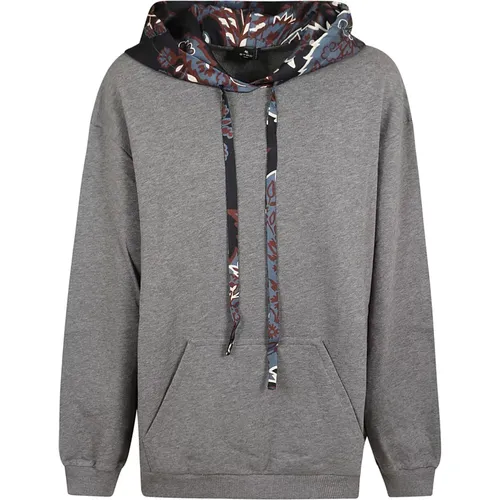 Multicolor Stilvolle Baumwollkapuzenpullover Aw24 , Damen, Größe: S - ETRO - Modalova