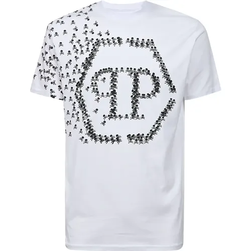 T-shirts and Polos , male, Sizes: M - Philipp Plein - Modalova