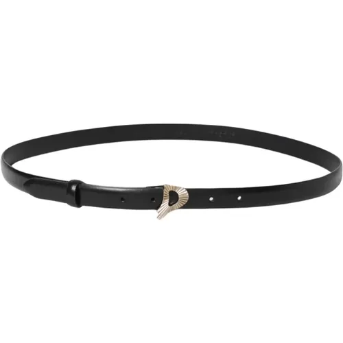 Leather Belt , female, Sizes: 85 CM, 75 CM, 80 CM, 90 CM - Dondup - Modalova