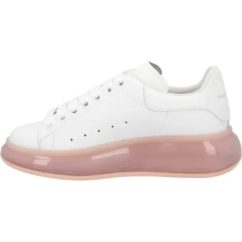 Leather sneakers , female, Sizes: 4 1/2 UK - alexander mcqueen - Modalova