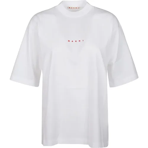 Lily T-Shirt , female, Sizes: 2XS, XS, S - Marni - Modalova