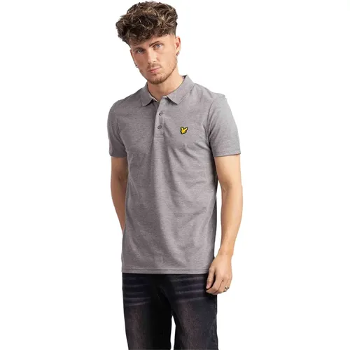 Classic Grey Men's Polo Shirt , male, Sizes: XL, S, L - Lyle & Scott - Modalova