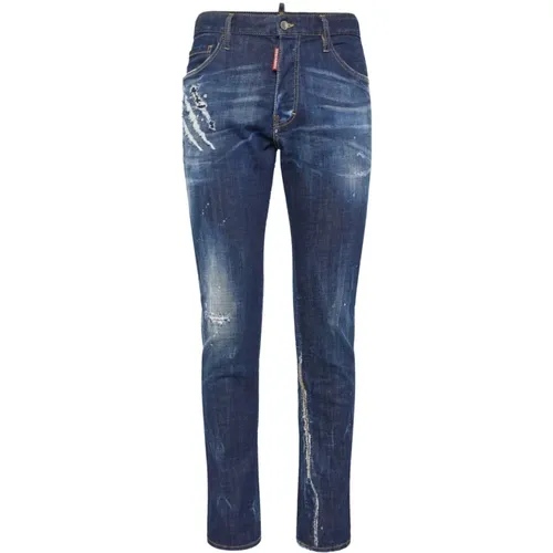 Cool Guy Blaue Jeans , Herren, Größe: XL - Dsquared2 - Modalova