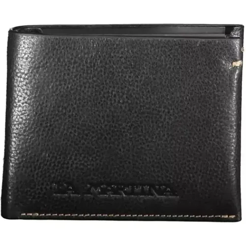 Elegant Leather Wallet for Modern Man , male, Sizes: ONE SIZE - LA MARTINA - Modalova