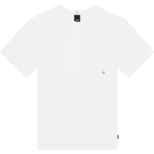 Stylish T-Shirt with Girogola Design , male, Sizes: L - Duno - Modalova