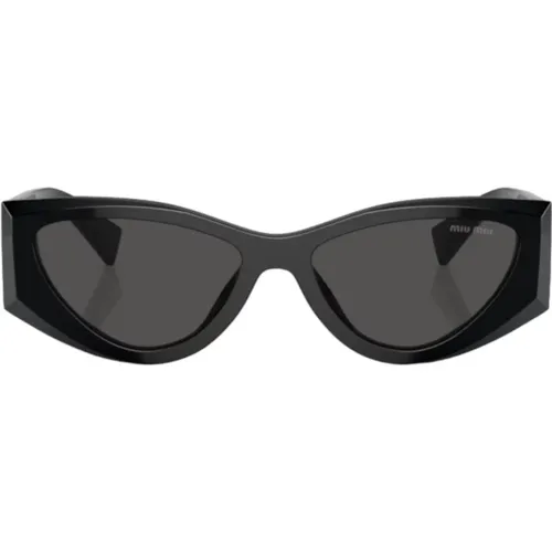 Oval Sunglasses , female, Sizes: 54 MM - Miu Miu - Modalova