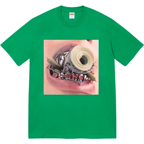 Classic Braces Tee Limited Edition , male, Sizes: L, 2XL - Supreme - Modalova