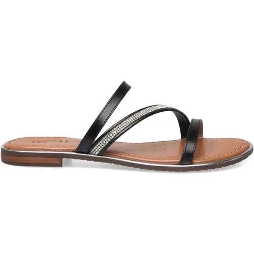 Low Sandals , female, Sizes: 5 UK, 8 UK, 6 UK, 4 UK, 3 UK - Geox - Modalova